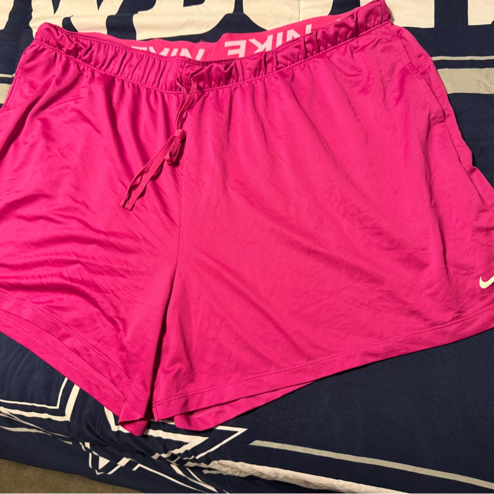 Nike Women's Hot Pink Athletic Shorts